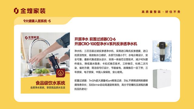 康人居系统赋能高品质住宅新时代EVO视讯平台金煌家装九大健(图8)